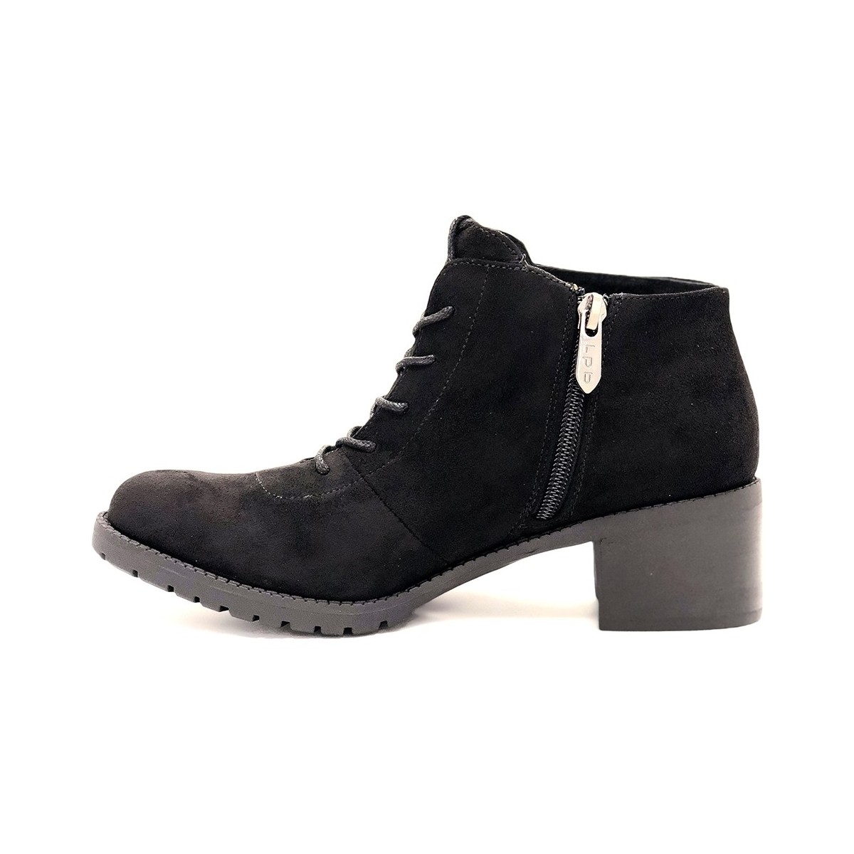 Zapatos Mujer Botas de caña baja Les Petites Bombes Bottine 6-Giulia Noir Negro
